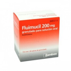 FLUIMUCIL 200 mg GRANULADO...